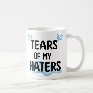 Caneca De Café Divertido Engraçado Lágrimas dos Meus Inimigos Per