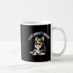 Caneca De Café Divertido Faça O Que Eu Quero Corgi Preto Tricolor