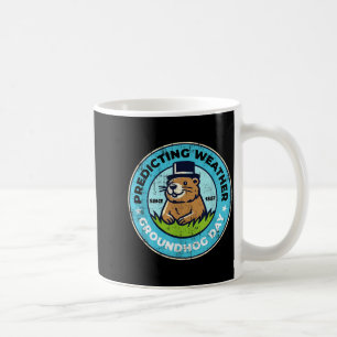 Caneca De Café Divertido Feliz Dia do Groundhog 2 de Fevereiro Fé