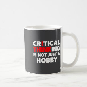 Caneca De Café Divertido Para Céticos - Citações de Pensamento Cr