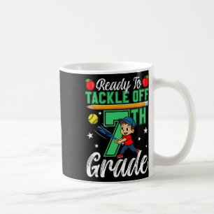 Caneca De Café Divertido Pronto Para Enfrentar a 7ª Série Softll 
