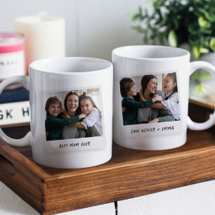 Caneca De Café Divertido Retro Melhor Mãe do Mundo Personalizado