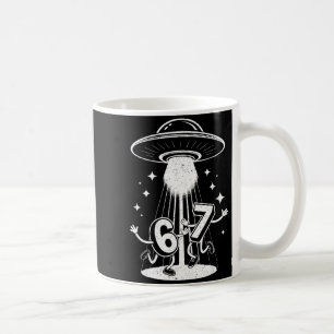 Caneca De Café Divertido Seis Sete 67 Meme Meme de Internet Ovni