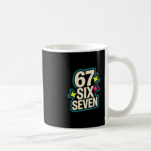 Caneca De Café Divertido Seis Sete 6 7 Meme 1 