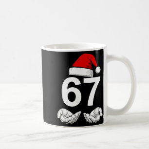 Caneca De Café Divertido Seis Sete 6 7 Meme Gen Alfa Gíria Natal