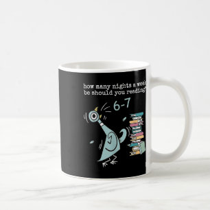 Caneca De Café Divertido Seis Sete 6 7 Meme Professor Design Leit