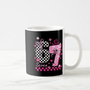 Caneca De Café Divertido Seis Sete Coquete 6 7 Meme Homens Mulher