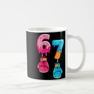 Caneca De Café Divertido Seis Sete Meme Sorvete Gotejamento 67 Bo