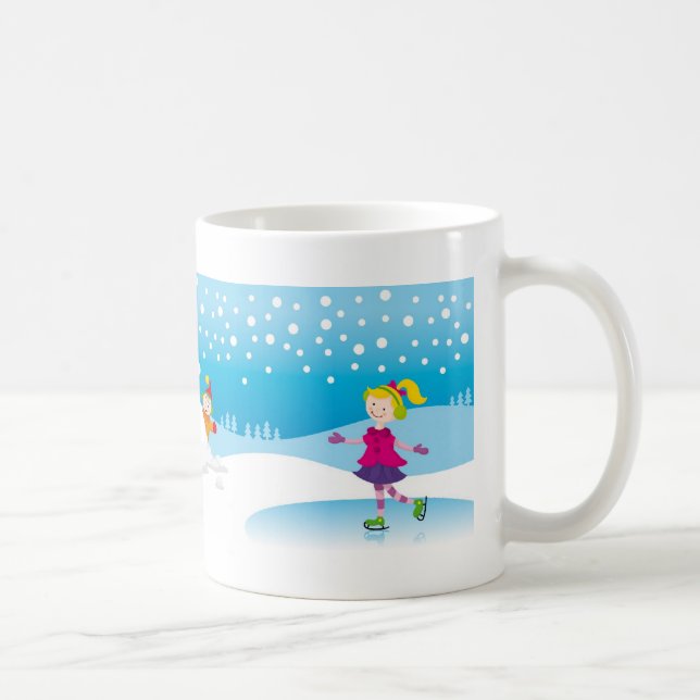 Caneca De Café Divertimento-Caneca do inverno (Direita)