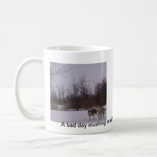 Caneca De Café Divertimento de Dogsledding