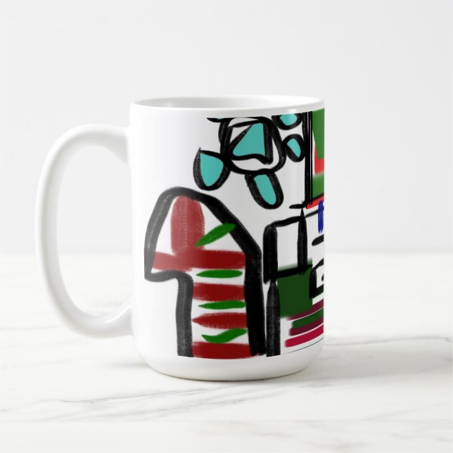 Caneca De Café Divertimento de maluco (Esquerda)