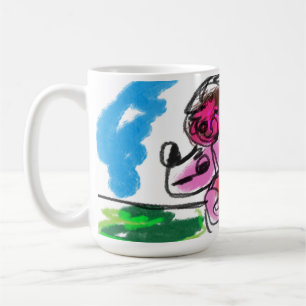 Caneca De Café Divertimento de poodle