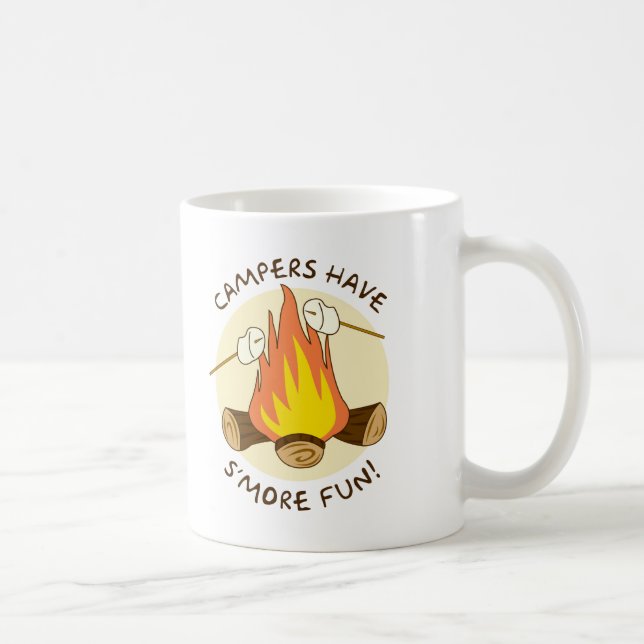 Caneca De Café Divertimento de S'more (Direita)