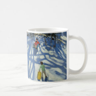Caneca De Café Divertimento na neve Morzine France