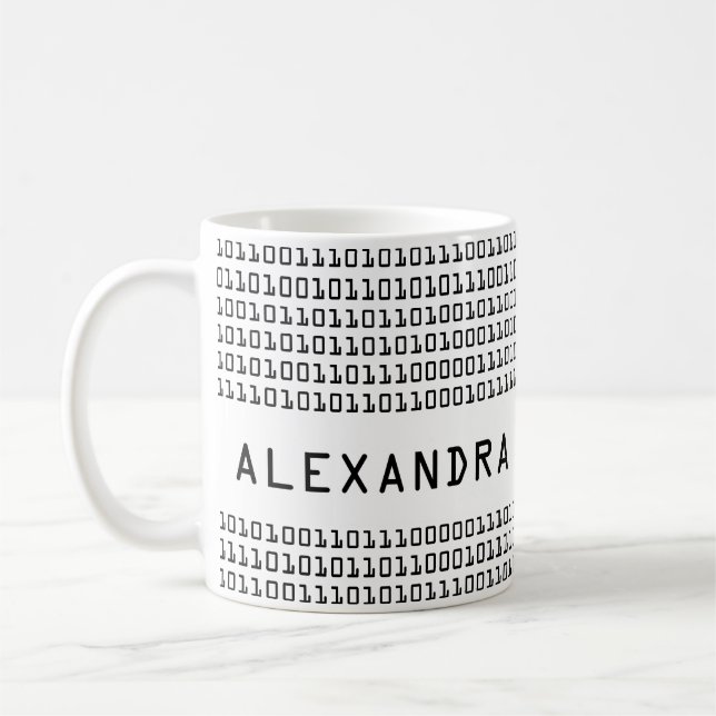 Caneca De Café Divertimento personalizado e teste padrão de (Esquerda)