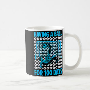 Caneca De Café Divertindo-se por 100 Dias de Escola Amantes de Fu