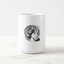 Divina Feminina Mandala Art Floral Crystal Deusa