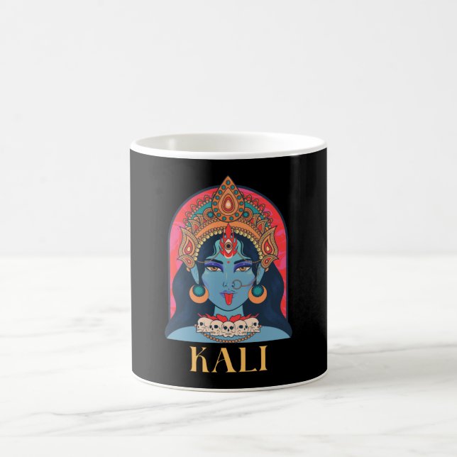 Caneca De Café divindade hindu kali (Centro)