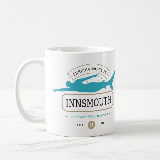 Caneca De Café Divino Club Innsmouth Lovecraftian (Esquerda)