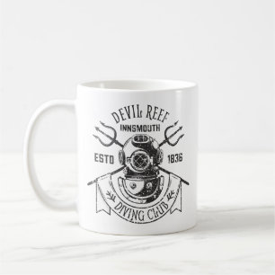 Caneca De Café Divino Club Innsmouth Lovecraftian