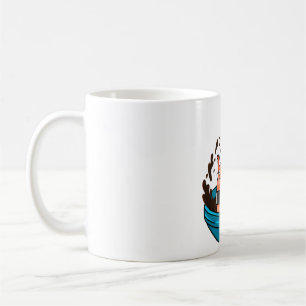Caneca De Café Divirta-Se Com Salmão Sushi