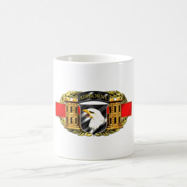 Caneca De Café divisão aerotransportada 12B 101st (Centro)