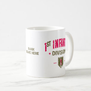 Caneca De Café Divisão de Infantaria "BRO", 1rua, em relevo