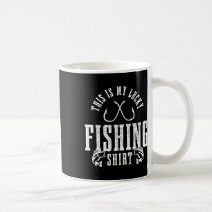 Caneca De Café Dizendo de Pesca Presente de Pescador Esta é Minha
