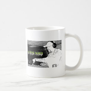 CANECA DE CAFÉ DJ CHRIS DIABLO - LOGOTIPO DJ 4