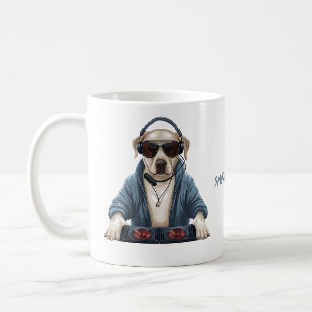 Caneca De Café DJ Doggo (Esquerda)