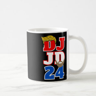 Caneca De Café Dj Jd 24 Trump Cabelo Vance Barba 2024 Republicano