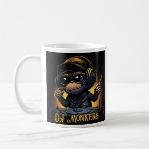 Caneca De Café DJ Monkers