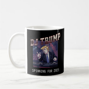 Caneca De Café DJ Trump no Turntables Mug