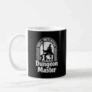 Caneca De Café DM Roll Initiative RPG
