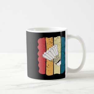 Caneca De Café Dminton Funny Vintage Engraçado Idea 1