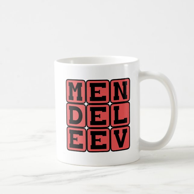 Caneca De Café Dmitri Mendeleev, Químico Russo (Direita)