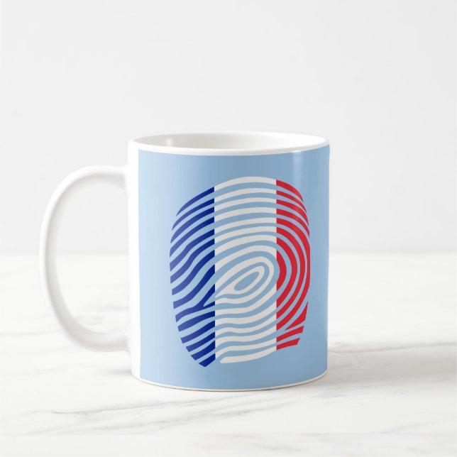 Caneca De Café DNA França (Esquerda)