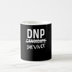 Caneca De Café Dnp Doutor Em Prática De Enfermagem Enfermeira(o)