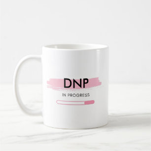 Caneca De Café DNP em Andamento - Personalizado