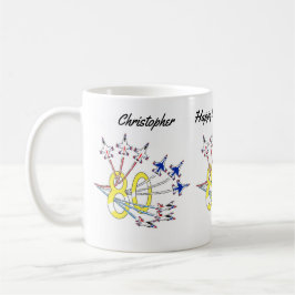 Caneca de Café do 80º Aniversário dos Thunderbirds