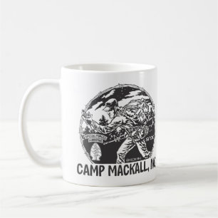 Caneca De Café Do "aba longa de Mackall acampamento" -