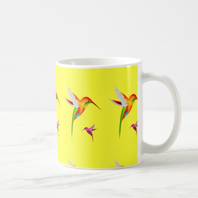 Caneca de café do abrigo do colibri (Direita)