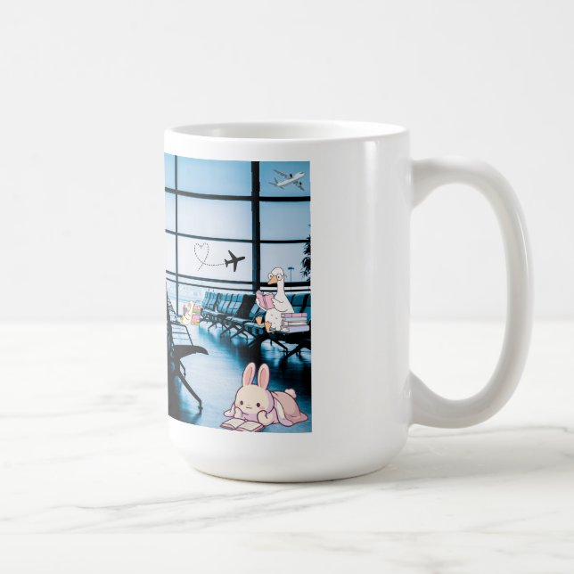 Caneca de Café do Aeroporto (Direita)