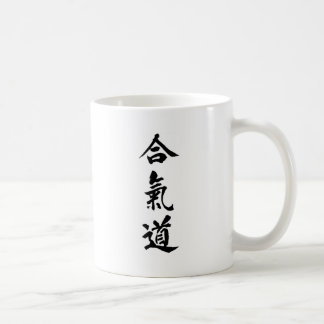 caneca de café do aikido