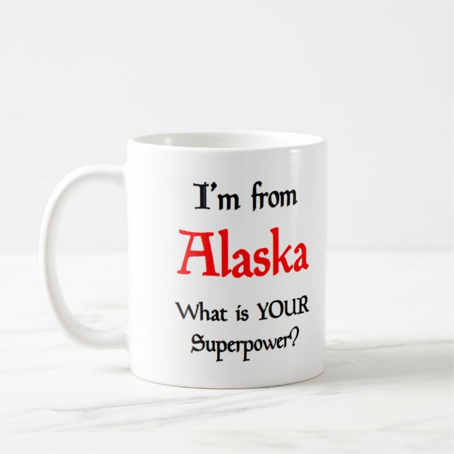 caneca de café do alasca (Esquerda)