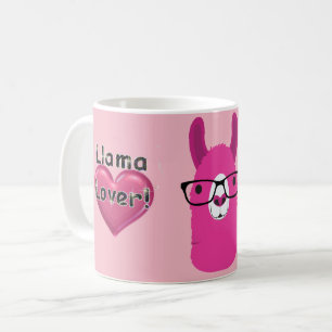Caneca de café do amante do lama