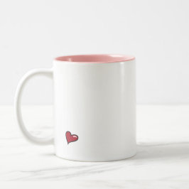 Caneca de café do amor de Sewin