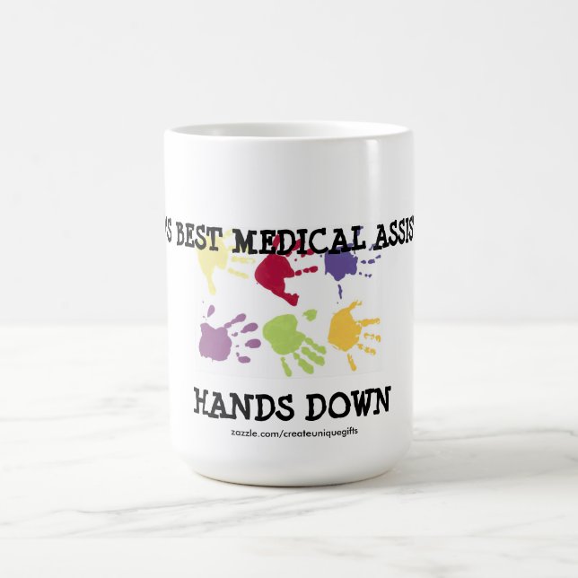 Caneca de café do assistente médico do mundo a (Centro)