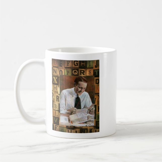 Caneca de café do ator Wallace Reid Zendula 5 (Esquerda)