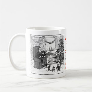 Caneca de café do AZUL & do SINAL da série das